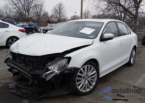 2014 Volkswagen Jetta 1.8T Sel из США, поврежденный, VIN 3VWL17AJXEM261213